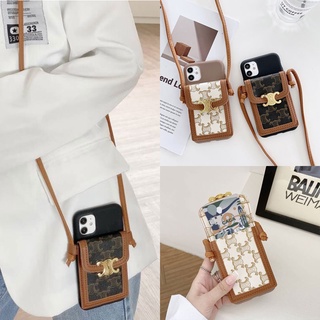 Card Holder Phone Case For Oppo Reno 8 7 6 5 4 3 2 2f 2z 5z 6z Pro Realme 6 5 Pro Q C2 Xt X2 X K3 A1k Reno8 Reno7 Reno5 Reno4 Reno3 Realme6 Realme5 Crossbody Soft Phone Cover