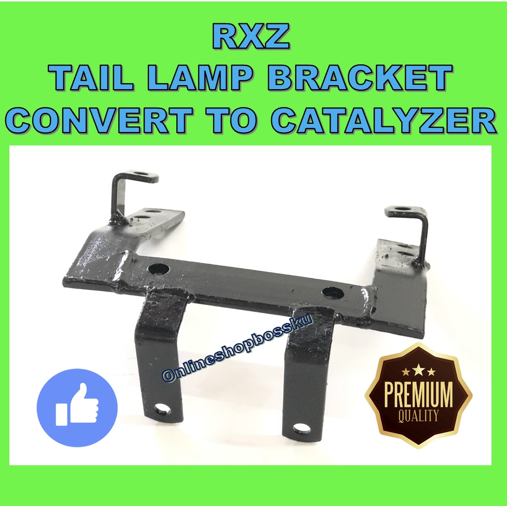 BRACKET TAIL LIGHT RXZ CONVERT TO CATALYZER 5PV RXZ -10 RXZ TAIL LAMP BRACKET MODIFY TO CATALYZER 5P