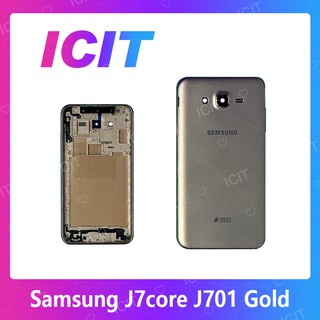 Samsung J7Core/J701 อะไหล่บอดี้ เคสกลางพร้อมฝาหลัง Body For samsung j7core/j701 อะไหล่มือถือ ICIT 2020