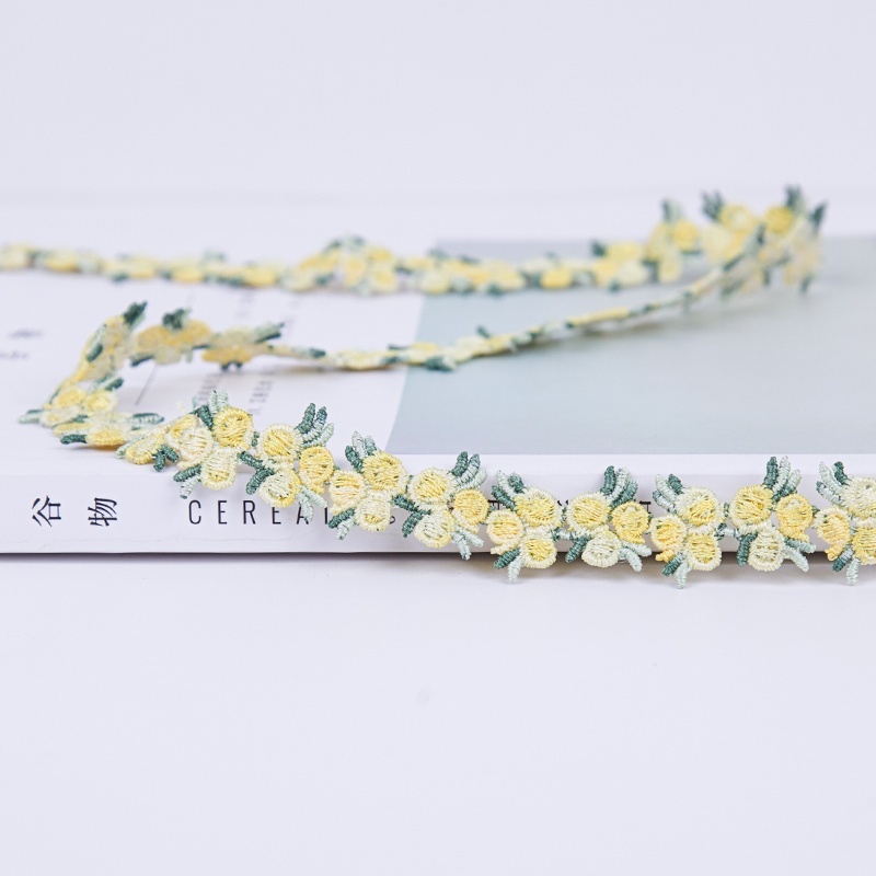 แนะนำ ผ้าม่าน 2 ซม. * 1 ม. ดอกไม้ เย็บปักถักร้อย ละลายได้ ลูกไม้ ตัดแต่ง DIY แฮนด์เมด งานฝีมือ เสื้อผ้า ชุดกระโปรง ผ้าม่าน เย็บปักถักร้อย ราคาพิเศษ มีเก็บเงินปลายทาง