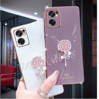 ใหม่ เคสโทรศัพท์ OPPO Reno 7 Pro 5G 2022 New Phone Case Casing with Lovely Lollipop Soft Shell Reno7 7Pro All-Pack Ice Protection Cover