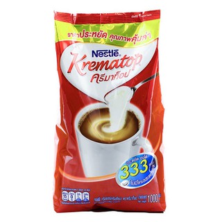 ครีมาท็อปครีมเทียมถุง 1กก. Krematop creamer bag 1 kg.