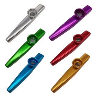 Spmh เครื่องดนตรีขลุ่ยโลหะ Kazoos พร้อมขลุ่ยคาซูสําหรับเด็กกีตาร์อูคูเลเล่ไวโอลินเปียโน