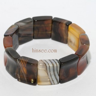 กำไลอาเกต Agate หนา 22 มม