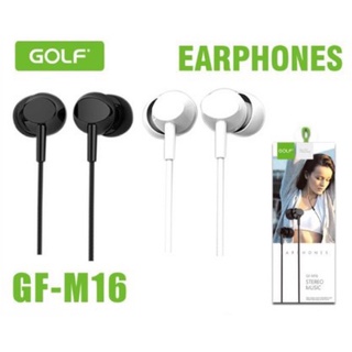 Golf รุ่น M16 หูฟัง สำหรับใช้สำหรับ Android/Ios ความยาว 1.2m เสียงดี ของแท้100%