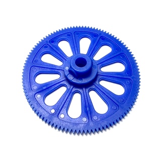 450 FBL TL : 450 Autorotation Tail Drive Gear - สีฟ้า