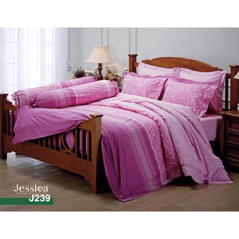 Jessicaชุดเครื่องนอน(ผ้าปูที่นอน+ผ้านวม)