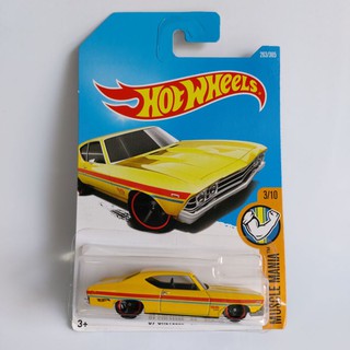 รถเหล็ก Hotwheels 69 CHEVELLE SS 396 (ib006)