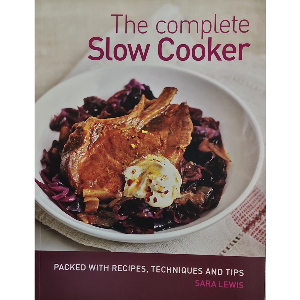 หนังสือ อาหาร ภาษาอังกฤษ THE COMPLETE SLOW COOKER 256Page