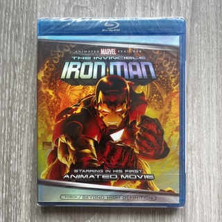 📀Blu-ray แผ่นบลูเรย์ การ์ตูน The Invincible Ironman(อินวินซิเบิ้ล ไอออนแมน)(แผ่นแท้ มือ 1 จาก US)