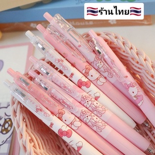 BowboShop🎀ปากกาคิตตี้  0.5 มม. ปากกาลายเซ็นสีดำแบบกด🇹🇭พร้อมส่งจากไทย🇹🇭