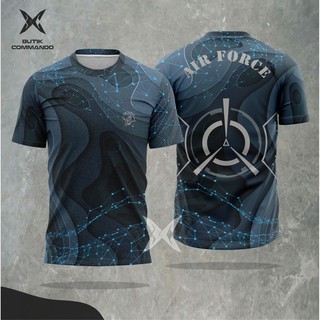 เสื้อยืด พิมพ์ลายทหาร Jersey Man Full Print Jersey Running