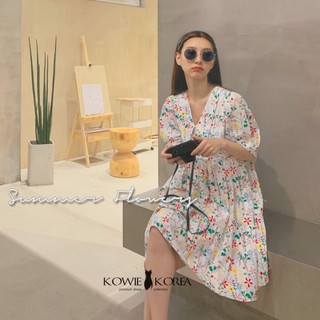 Kowie Korea ชุดเดรสสั้น snowy (045) (พร้อมส่ง) price  990 ฿