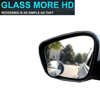 กระจกมองหลัง 9D 360 องศา มุมกว้าง สำหรับติดรถยนต์ 2 ชิ้น