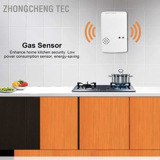 Zhongcheng Tec 85db เซ็นเซอร์ตรวจจับก๊าซรั่วไหลของก๊าซธรรมชาติ