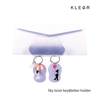 KlearObject Sky lover key&amp;letter holder ที่ห้อยพวงกุญแจ ที่ใส่ซองจดหมาย กระดาษโน๊ต ติดผนัง ที่ห้อยอะคริลิค : K308