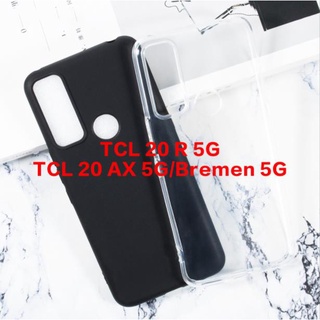 เคสโทรศัพท์มือถือซิลิโคน TPU แบบนิ่ม สําหรับ TCL 20 R AX Bremen 5G