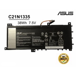 ASUS แบตเตอรี่ C21N1335 ของแท้ (สำหรับ K451L V451L V451LA VivoBook S451 S451LA S451LB S451LN ) ASUS battery Notebook