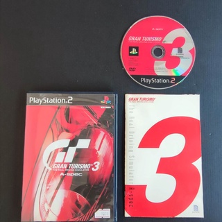 GRAN TURISMO 3 A-SPEC แผ่นแท้ PS2 แผ่นสภาพดี PlayStation 2