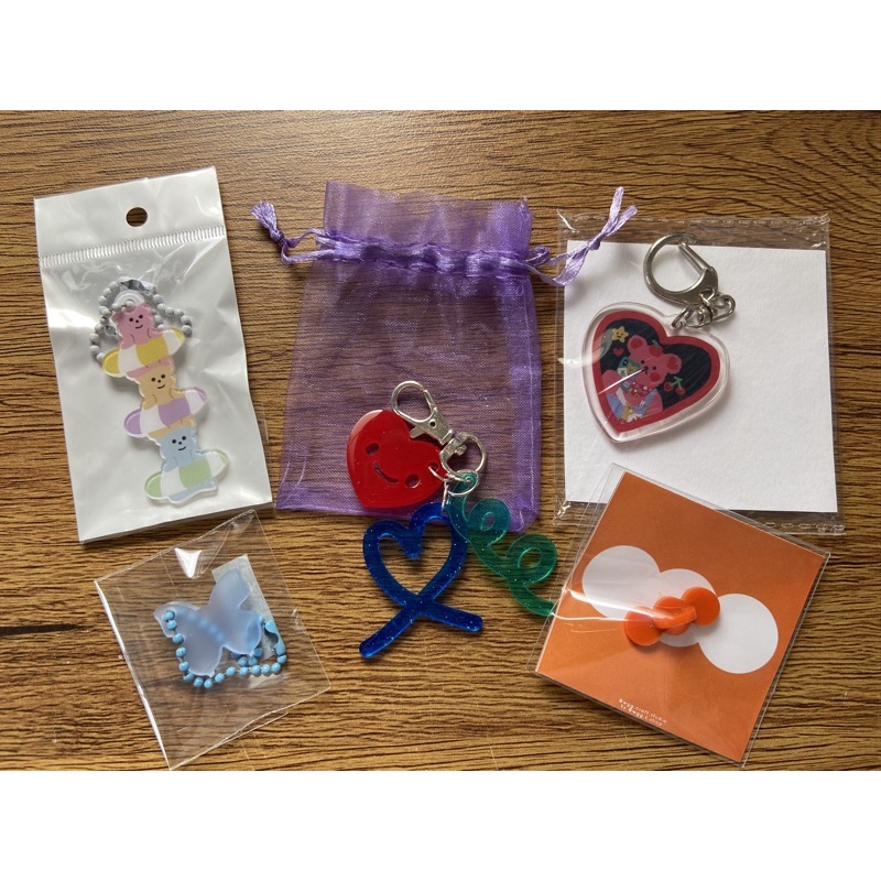 พวงกุญเเจ key chain บัคเคิล เเบรนด์wgg_k_shop by @ wgg.craft.studio ไม่เคยใช้เลยขอส่งต่อน้องค่า