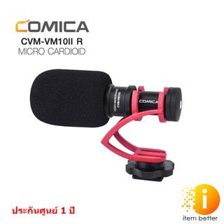 COMICA CVM-VM10II RED Micro Compact Directional Condenser Shotgun Video Microphone ไมโครโฟน