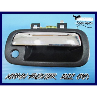 NISSAN FRONTIER D22 OUTER DOOR HANDLE OUTSIDE FRONT RIGHT (RH) "CHROME"  // มือเปิดนอก หน้าขวา ชุบโครเมี่ยม