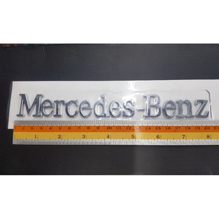 LOGO Mercedes-Benz ของรถ Benz ตัวอักษรแยก