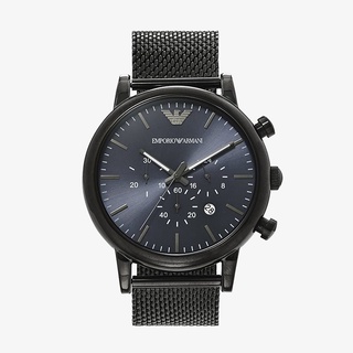 นาฬิกา EMPORIO ARMANI Sport Chronograph Blue Dial - Grey AR1979 ของแท้100%