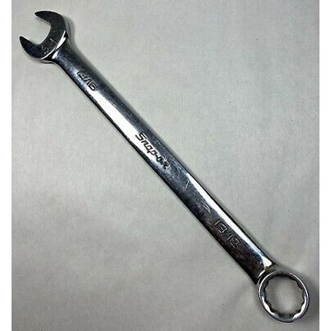 ประแจแหวนข้างปากตาย เบอร์นิ้ว SNAP-ON Wrench Combination Standard Length 13/16" 12P Factory Gear By 