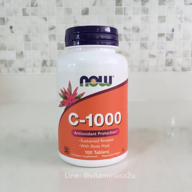 Now Foods, C-1000 with Rose Hip, 100 Tablets