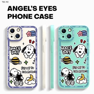 Tecno Pova 2 Spark 5 6 7 7T Air Go 2020 สำหรับ Case Happy Snoopy เคส เคสโทรศัพท์ เคสมือถือ Silicone Cases