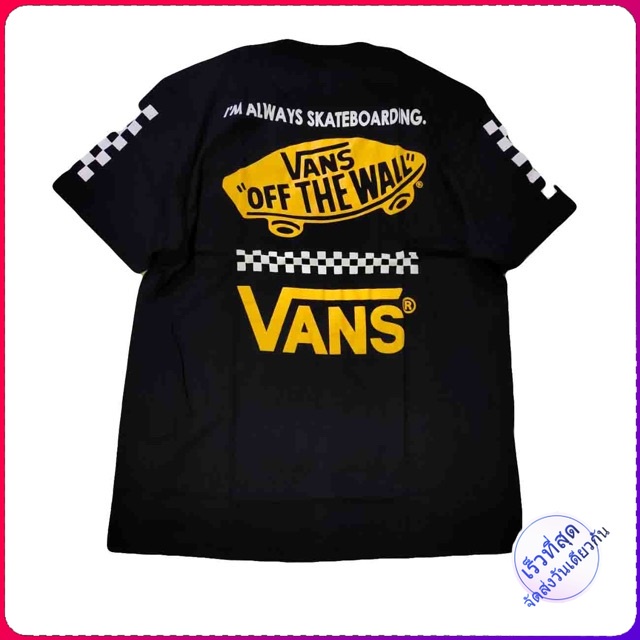 เสื้อยืด Vans off the wall เสื้อสตรีท Vans off the wall T shirt