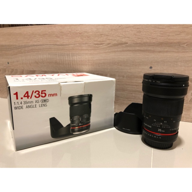 Lens 35 F1.4 samyang