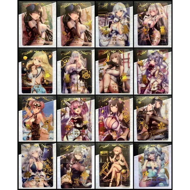 Fr·03 ใหม่ Vol·02 Premium FR037~054 Anime Waifu Collection Card Female神物语卡(Fate,Arknights,Genshin,To