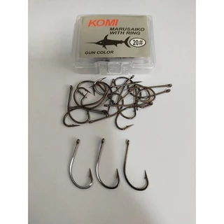 เบ็ด KOMI เบ็ดโกมิ เบ็ดฉลามดำ ของแท้ 100 % มีเบอร์7-20