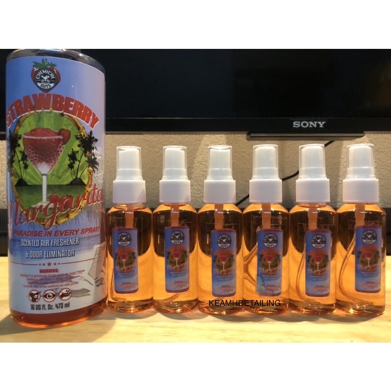 Chemical Guys น้ำหอม - Strawberry Margarita Scent Premium Air Freshener & Odor Eliminator แบ่งขาย 50