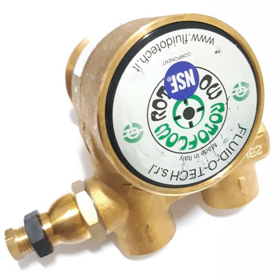 หัวปั้มน้ำเครื่องชงกาแฟ Fluid-O-Tech s.r.l Made in Italyปั้มทองเหลืองอิตาลี่แท้ อะไหล่เครื่องชงกาแฟ