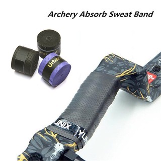 Archery Sweatband Non-Slip Stretchy Handle Grip Bow Riser Tape Band Compound Recurve Bow Crossbow Shock Absorb Rope Wrap