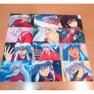 โปสการ์ด จากเรื่อง อินุยาฉะinuyasha  ของแท้จากญี่ปุ่น