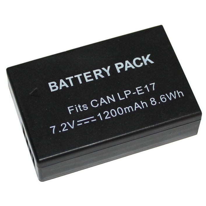 แบตเตอรี่เทียบ Canon LP-E17