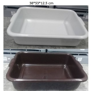 [ขายส่ง 6ใบ ] กะบะเก็บจาน (38*53*12.5 cm) Flowerware เครือSuperware No.M-75 อย่างหนา