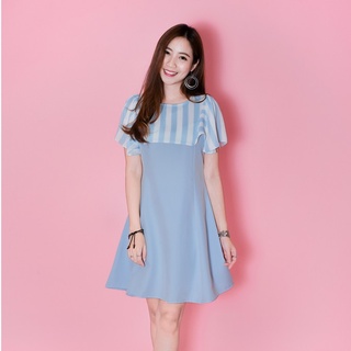 KolonCup ชุดเดรสทำงาน ชุดเรียบหรู ใส่เที่ยว ไซส์ XS , S , M, L , XL รหัส KL1009