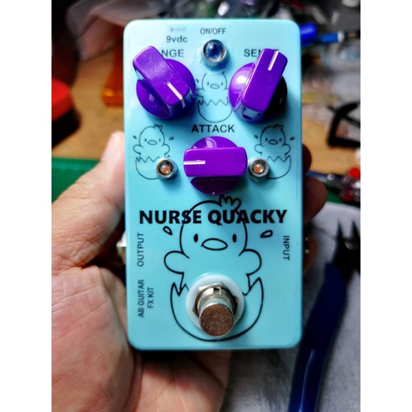 ABdiyguitareffect / DIY Quack guitar effect pedal cloned เอฟเฟกต์