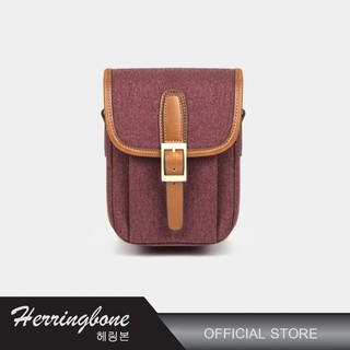 HERRINGBONE MANIERE SIDEPOCKET SMALL WINE - กระเป๋ากล้อง