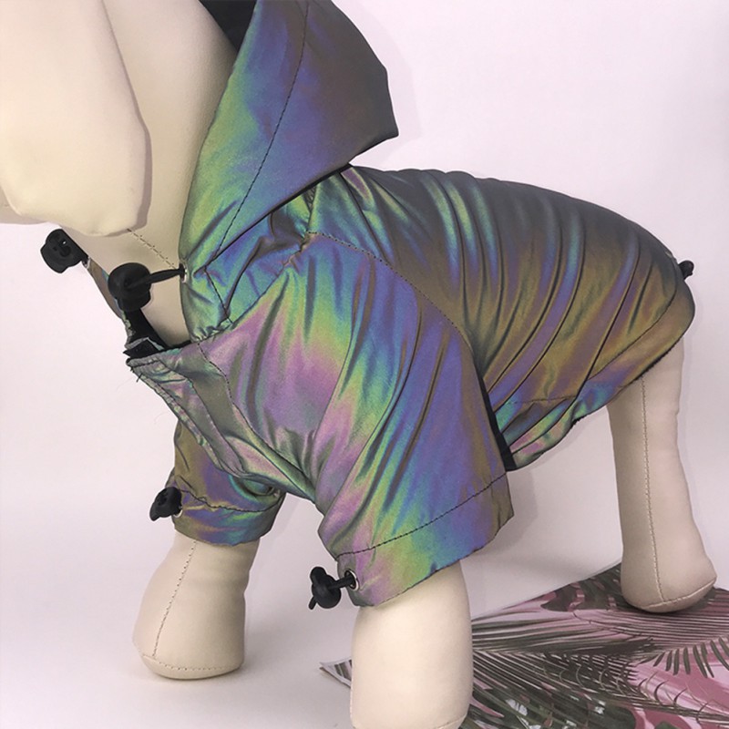 ∋[luupets] Fashion Dogs Hoodie Flashing Pet Clothes for Puppy Pug
