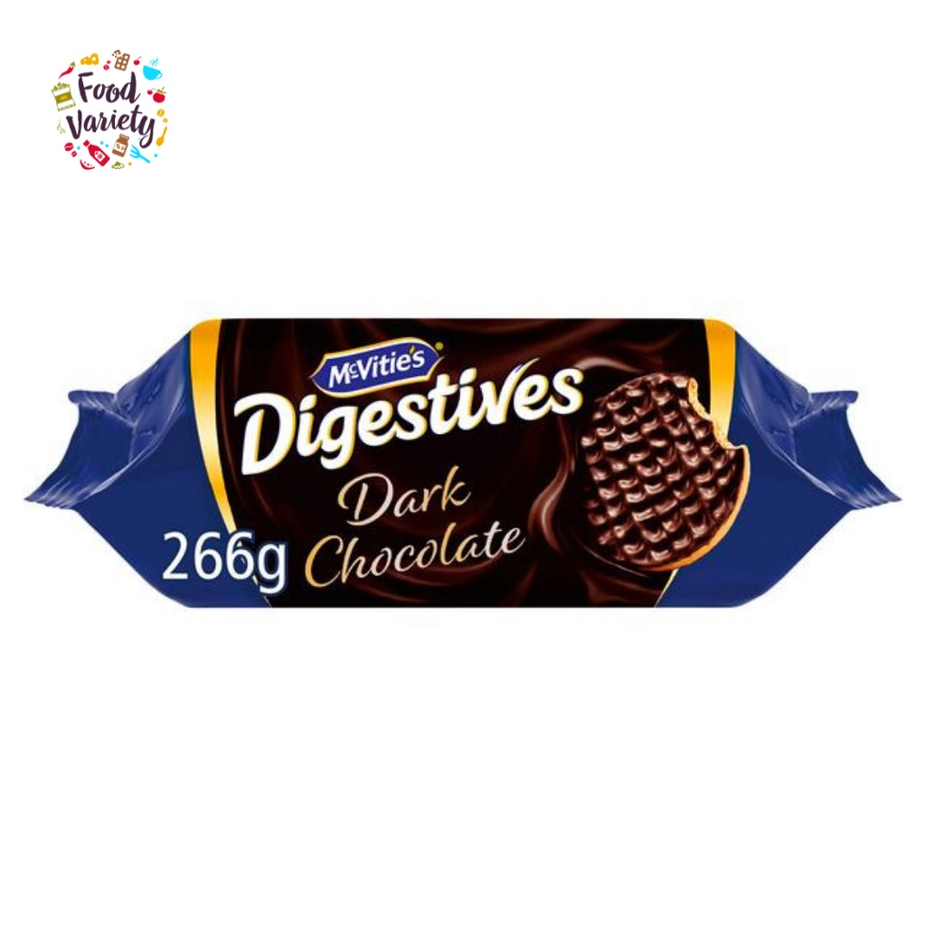 McVitie's Digestives Dark Chocolate Biscuits 266g