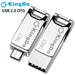 USB Kingdo USB 128GB OTG Flash Drive แฟลชไดร์ฟ Original U Disk USB 2.0