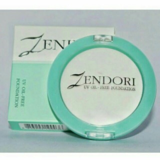 ZENDORE แป้งเนื้อเนียน ผสมรองพื้น sps12ตลับสีเขียว