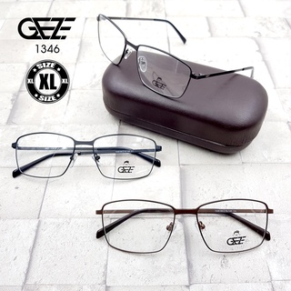 กรอบแว่นตา GEZE รุ่น 1346 น้ำหนักเบา ใส่สบาย Vintage มีบริการตัดแว่นสายตาราคาถูก