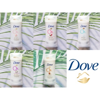 โดฟ ผลิตภัณฑ์ระงับกลิ่นกาย สำหรับผู้หญิง 0% Aluminum Moisturizers Deodorant Stick 74g (Dove®) โรลออนสติ๊ก